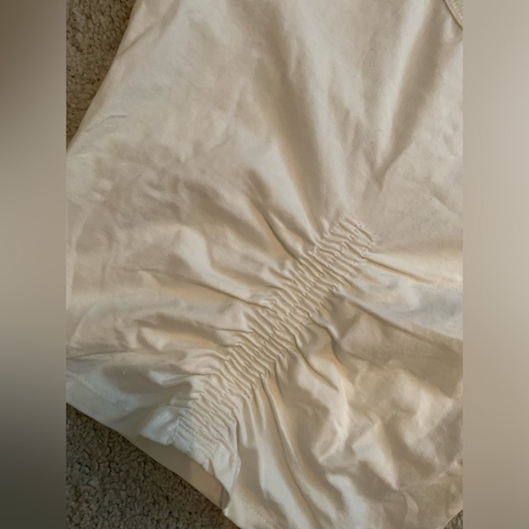 Zara white crop t shirt - Picture 2 of 3